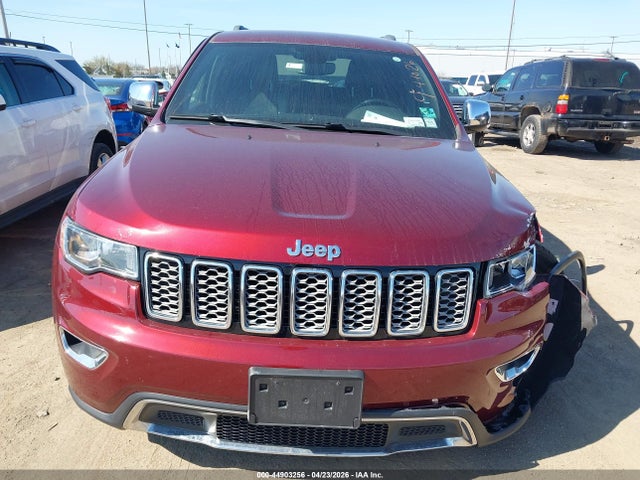 2018 Jeep Grand Cherokee Limited 4x4 მანქანა იყიდება აუქციონზე, vin: 1C4RJFBG2JC426693, აუქციონის ნომერი: 44903256
