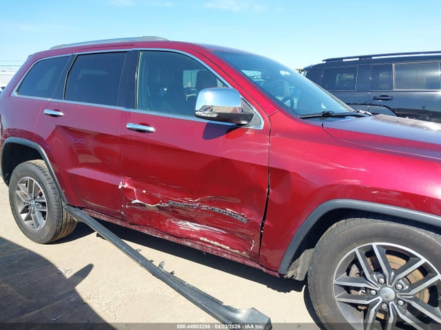 2018 Jeep Grand Cherokee Limited 4x4 მანქანა იყიდება აუქციონზე, vin: 1C4RJFBG2JC426693, აუქციონის ნომერი: 44903256