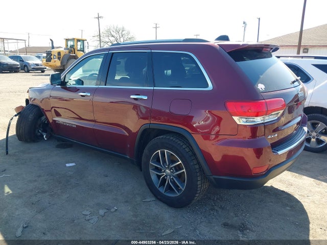 2018 Jeep Grand Cherokee Limited 4x4 მანქანა იყიდება აუქციონზე, vin: 1C4RJFBG2JC426693, აუქციონის ნომერი: 44903256