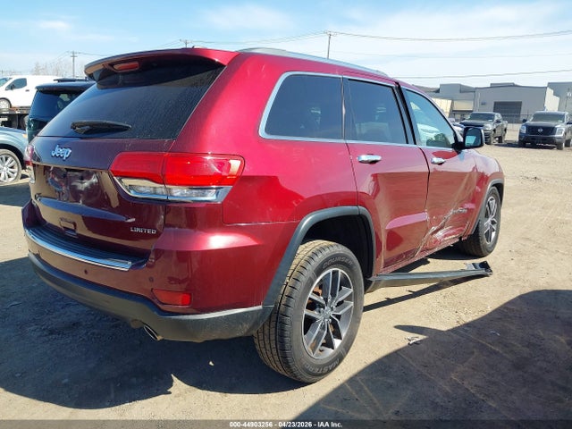 2018 Jeep Grand Cherokee Limited 4x4 მანქანა იყიდება აუქციონზე, vin: 1C4RJFBG2JC426693, აუქციონის ნომერი: 44903256