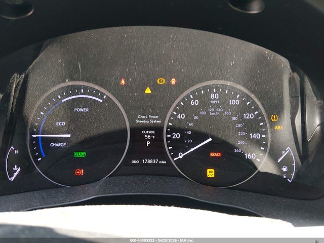 44903323 :رقم المزاد ، JTHBW1GG5D2007387 vin ، 2013 Lexus Es 300h مزاد بيع