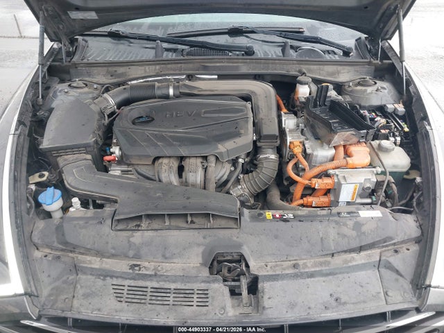 KMHL24JJ9LA012521 Hyundai Sonata Hybrid Blue