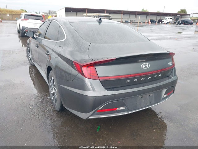 KMHL24JJ9LA012521 Hyundai Sonata Hybrid Blue
