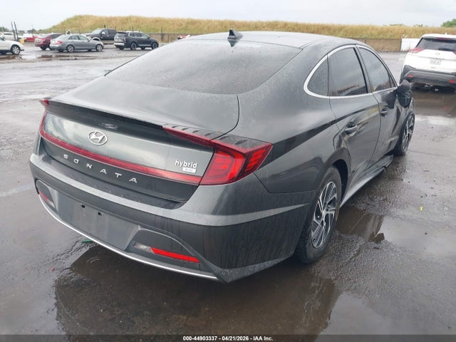 KMHL24JJ9LA012521 Hyundai Sonata Hybrid Blue