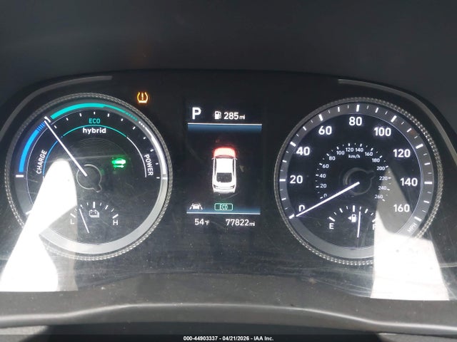 KMHL24JJ9LA012521 Hyundai Sonata Hybrid Blue
