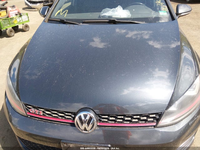 2017 Volkswagen Golf Gti Se 4-door მანქანა იყიდება აუქციონზე, vin: 3VW447AU3HM006297, აუქციონის ნომერი: 44903339