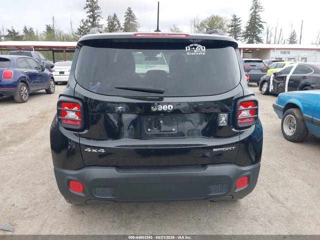 Продаж на аукціоні авто 2016 Jeep Renegade Sport, vin: ZACCJBAT3GPE24677, номер лоту: 44903345