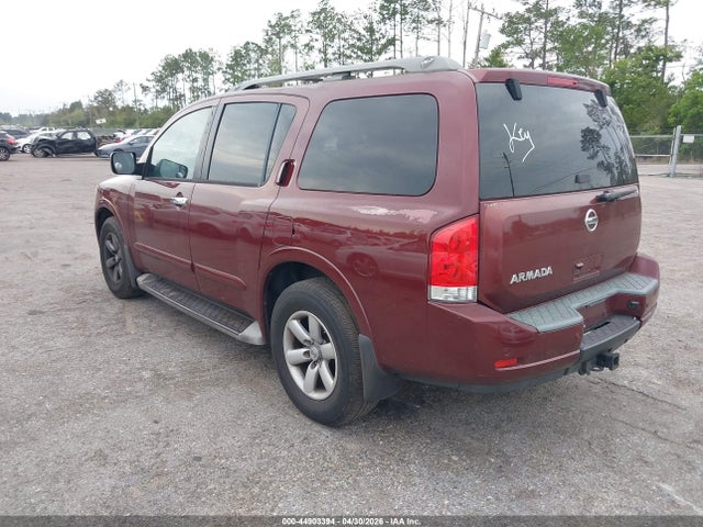 2012 Nissan Armada Sv მანქანა იყიდება აუქციონზე, vin: 5N1AA0ND1CN604088, აუქციონის ნომერი: 44903394