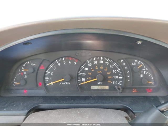 2000 Toyota Tundra Sr5 V8 მანქანა იყიდება აუქციონზე, vin: 5TBBT4410YS018719, აუქციონის ნომერი: 44903437