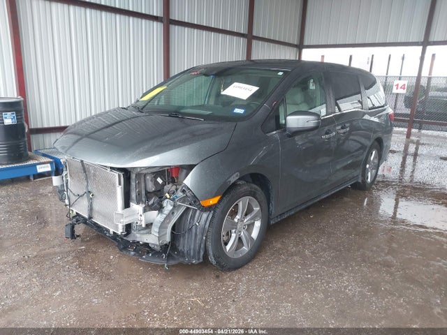 44903454 :رقم المزاد ، 5FNRL6H71JB074243 vin ، 2018 Honda Odyssey Ex-l مزاد بيع