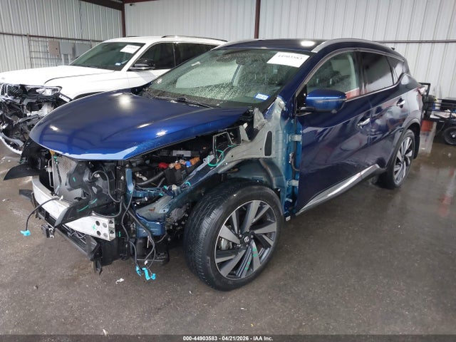 2022 Nissan Murano Sl Fwd მანქანა იყიდება აუქციონზე, vin: 5N1AZ2CJ0NC115046, აუქციონის ნომერი: 44903583