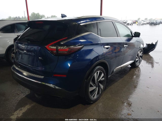 2022 Nissan Murano Sl Fwd მანქანა იყიდება აუქციონზე, vin: 5N1AZ2CJ0NC115046, აუქციონის ნომერი: 44903583