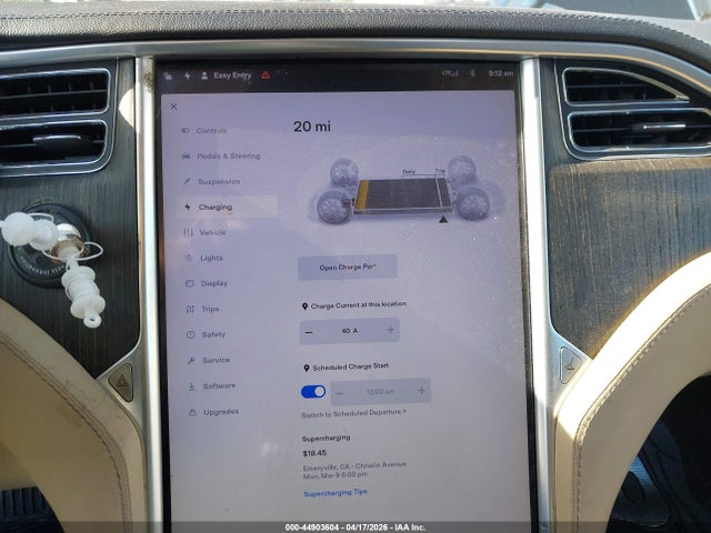 Продаж на аукціоні авто 2013 Tesla Model S, vin: 5YJSA1AG4DFP07844, номер лоту: 44903604
