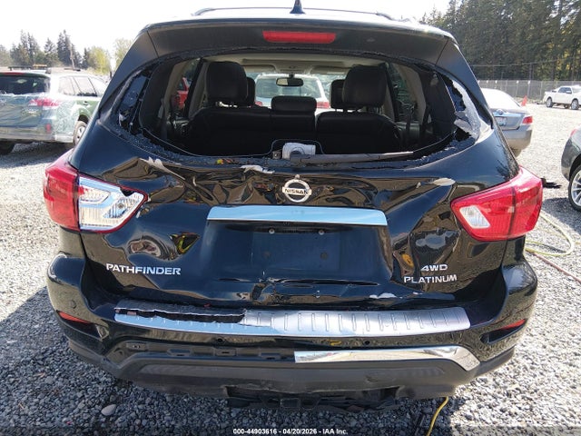 Продаж на аукціоні авто 2019 Nissan Pathfinder Platinum, vin: 5N1DR2MMXKC613790, номер лоту: 44903616