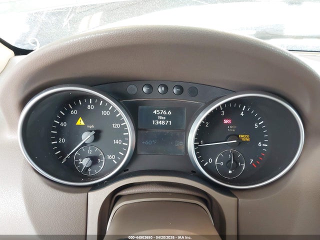 44903680 :رقم المزاد ، 4JGBB8GB5BA740693 vin ، 2011 Mercedes-benz Ml 350 4matic مزاد بيع