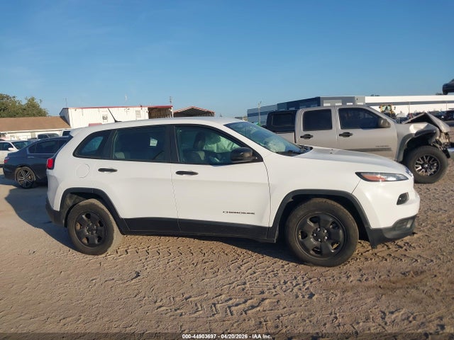 Продажа на аукционе авто 2014 Jeep Cherokee Sport, vin: 1C4PJLAB6EW143469, номер лота: 44903697