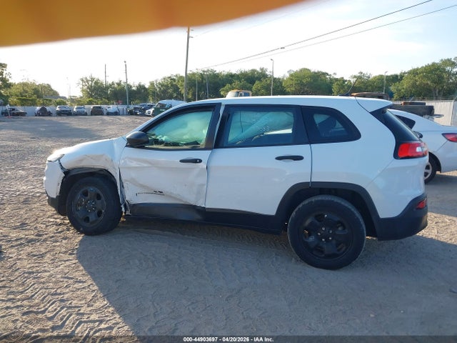 Продажа на аукционе авто 2014 Jeep Cherokee Sport, vin: 1C4PJLAB6EW143469, номер лота: 44903697