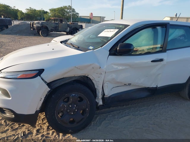 Продажа на аукционе авто 2014 Jeep Cherokee Sport, vin: 1C4PJLAB6EW143469, номер лота: 44903697
