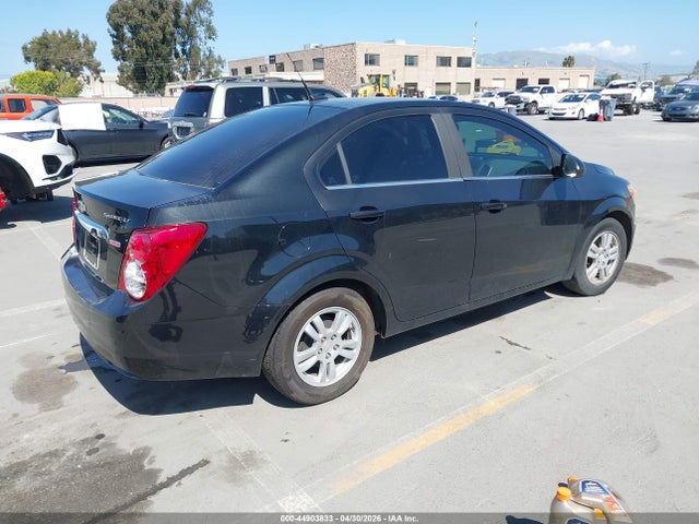 2013 Chevrolet Sonic Lt Auto მანქანა იყიდება აუქციონზე, vin: 1G1JC5SB8D4160531, აუქციონის ნომერი: 44903833