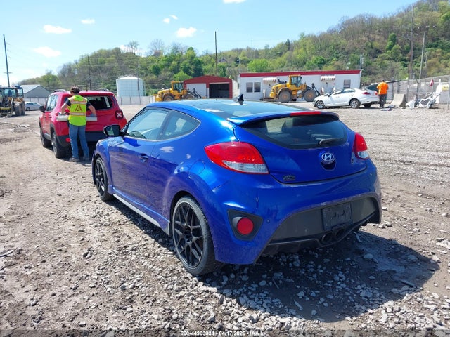 44903834 :رقم المزاد ، KMHTC6AE4EU210971 vin ، 2014 Hyundai Veloster Turbo W/black مزاد بيع