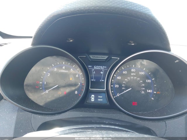 44903834 :رقم المزاد ، KMHTC6AE4EU210971 vin ، 2014 Hyundai Veloster Turbo W/black مزاد بيع