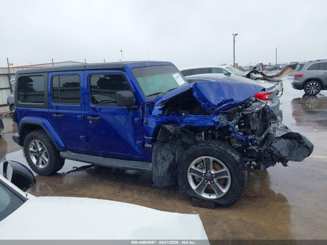 Aukcja sprzedaży 2018 Jeep Wrangler Unlimited Sahara 4x4, vin: 1C4HJXEG0JW298479, numer aukcji: 44903897