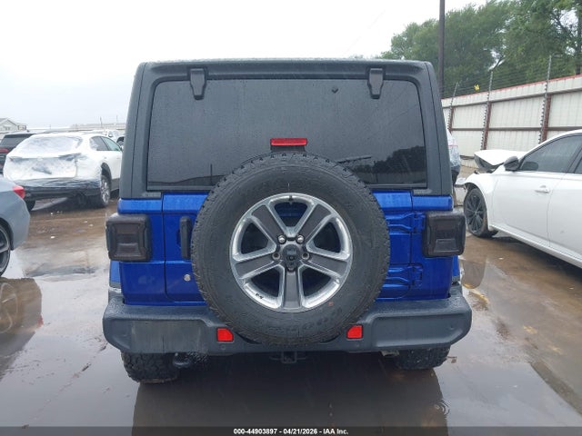 Aukcja sprzedaży 2018 Jeep Wrangler Unlimited Sahara 4x4, vin: 1C4HJXEG0JW298479, numer aukcji: 44903897