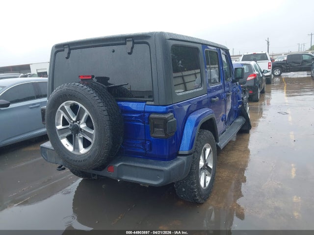 Aukcja sprzedaży 2018 Jeep Wrangler Unlimited Sahara 4x4, vin: 1C4HJXEG0JW298479, numer aukcji: 44903897