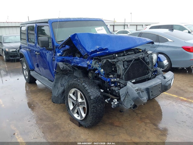Aukcja sprzedaży 2018 Jeep Wrangler Unlimited Sahara 4x4, vin: 1C4HJXEG0JW298479, numer aukcji: 44903897