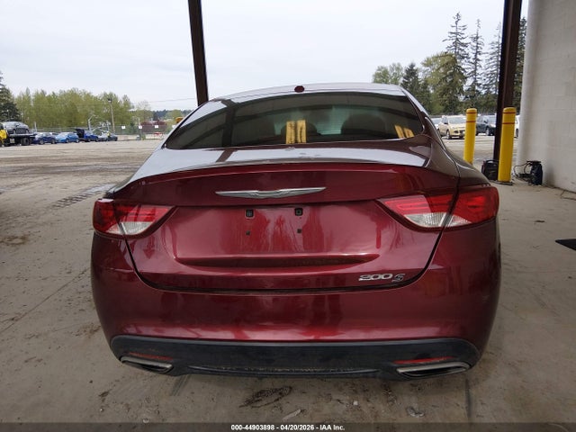 Продажа на аукционе авто 2015 Chrysler 200 S, vin: 1C3CCCBG3FN548137, номер лота: 44903898
