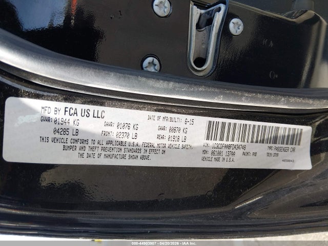 Dodge DART SE 2015 1C3CDFAA8FD434748 Image 9