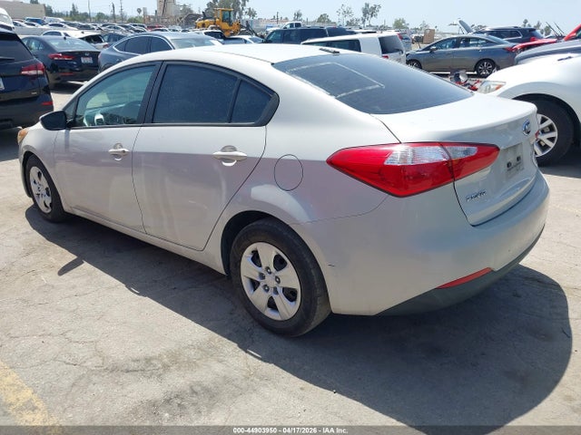 KNAFK4A69F5313314 KIA FORTE LX