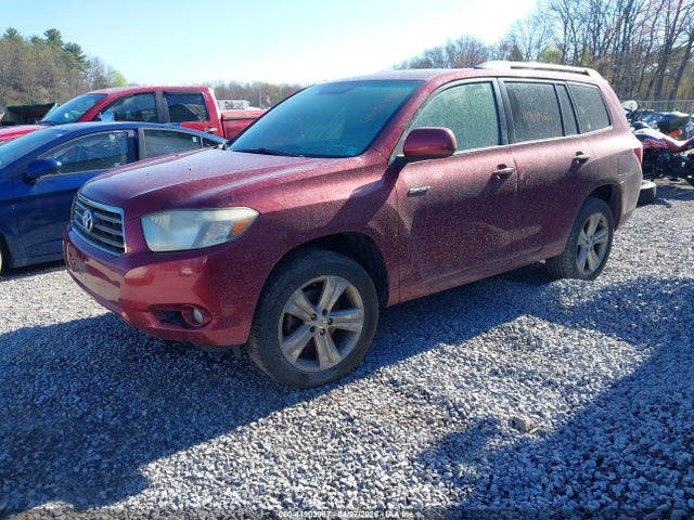 2008 Toyota Highlander Sport მანქანა იყიდება აუქციონზე, vin: JTEES43A782077052, აუქციონის ნომერი: 44903967