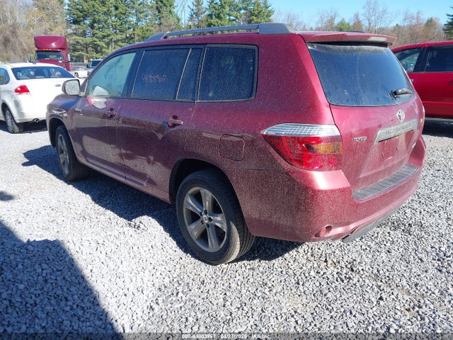 2008 Toyota Highlander Sport მანქანა იყიდება აუქციონზე, vin: JTEES43A782077052, აუქციონის ნომერი: 44903967