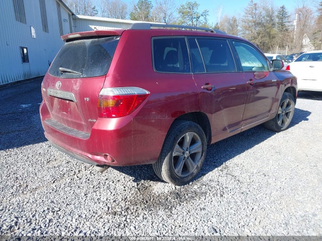 2008 Toyota Highlander Sport მანქანა იყიდება აუქციონზე, vin: JTEES43A782077052, აუქციონის ნომერი: 44903967