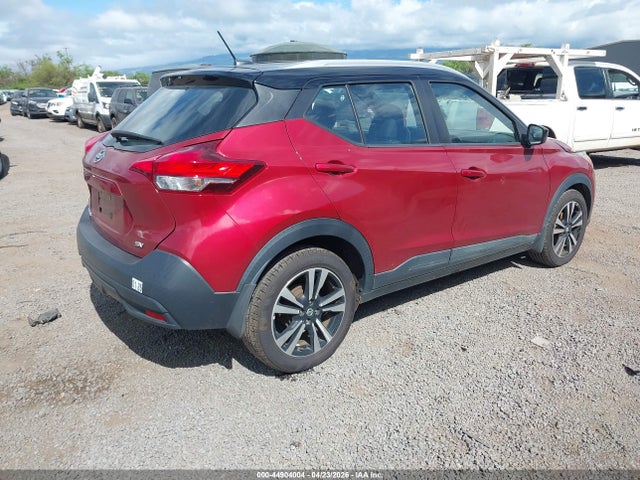 3N1CP5CU5JL527186 Nissan KICKS SV