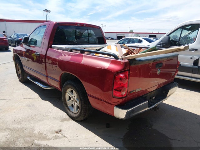 44904012 :رقم المزاد ، 1D7HA16P27J503095 vin ، 2007 Dodge Ram 1500 Slt/sport مزاد بيع