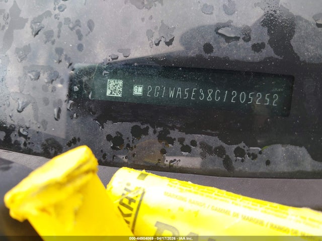 Aukcja sprzedaży 2012 Chevrolet Impala Ls, vin: 2G1WA5E38C1205252, numer aukcji: 44904069