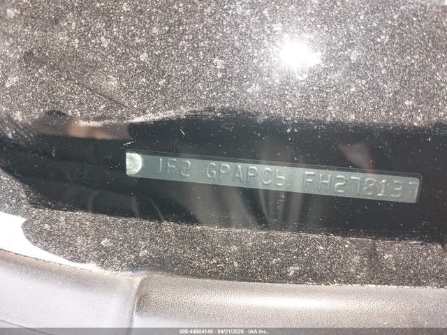 44904140 :رقم المزاد ، JF2GPAPC6FH278137 vin ، 2015 Subaru Xv Crosstrek 2.0i Limited مزاد بيع