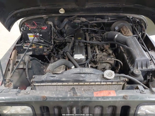 44904205 :رقم المزاد ، 1J4FY19P5SP304860 vin ، 1995 Jeep Wrangler / Yj S/rio Grande مزاد بيع