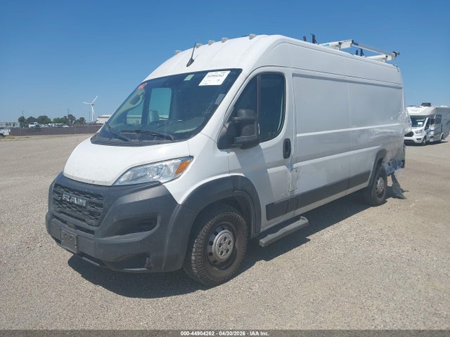 2023 Ram Promaster 3500 Cargo Van High Roof 159 Wb Ext მანქანა იყიდება აუქციონზე, vin: 3C6MRVJG6PE512838, აუქციონის ნომერი: 44904262