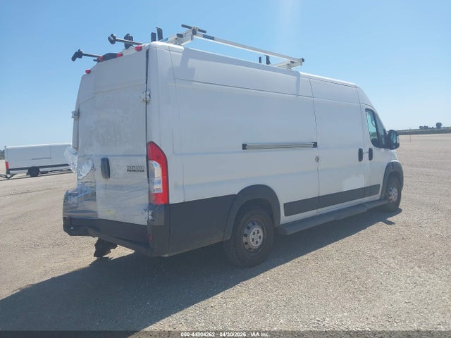 2023 Ram Promaster 3500 Cargo Van High Roof 159 Wb Ext მანქანა იყიდება აუქციონზე, vin: 3C6MRVJG6PE512838, აუქციონის ნომერი: 44904262