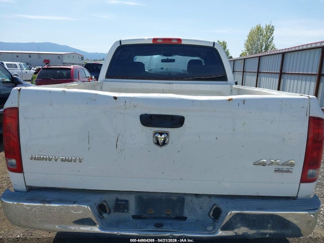 2005 Dodge Ram 2500 Slt/laramie მანქანა იყიდება აუქციონზე, vin: 3D7KS28D85G799914, აუქციონის ნომერი: 44904269