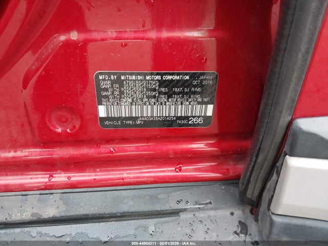 Mitsubishi Outlander Se 2017 JA4AD3A35HZ014254 Image 9