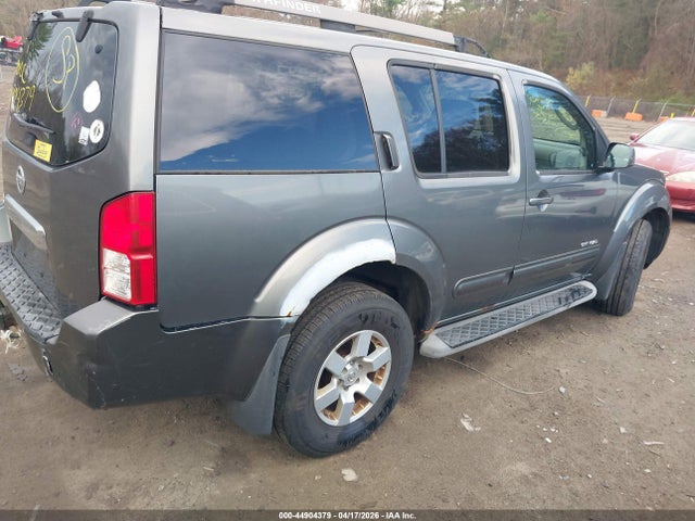 2005 Nissan Pathfinder Se Off-road მანქანა იყიდება აუქციონზე, vin: 5N1AR18W15C712690, აუქციონის ნომერი: 44904379