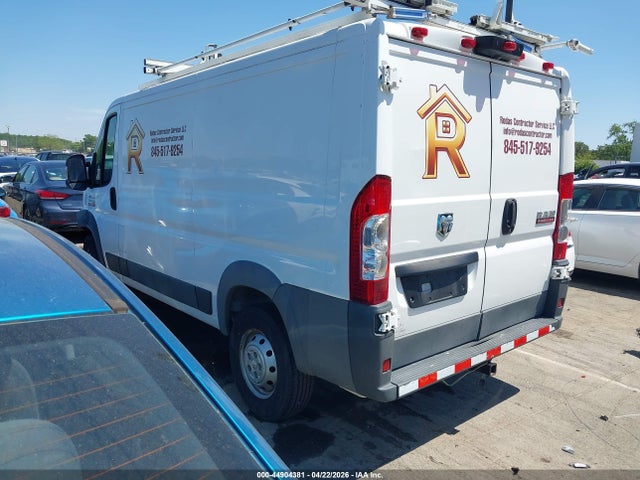 2018 Ram Promaster 1500 Low Roof 136 Wb მანქანა იყიდება აუქციონზე, vin: 3C6TRVAG3JE118460, აუქციონის ნომერი: 44904381
