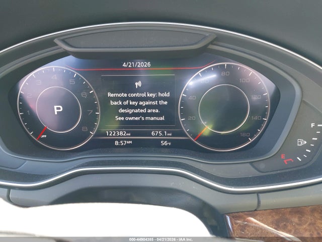 WA1BNAFY5J2067612 Audi Q5 2.0t Premium/2.0t Tech Premium