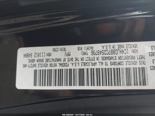 2012 JEEP COMPASS 1C4NJDBB7CD549796 Photo 8