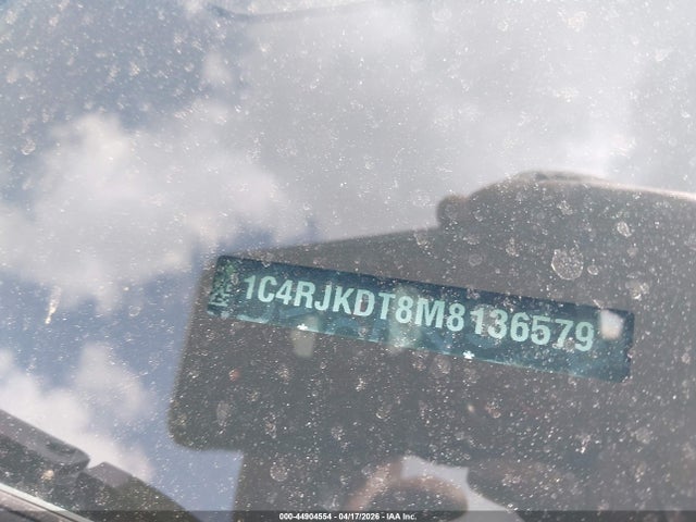 2021 Jeep Grand Cherokee L Overland 4x4 მანქანა იყიდება აუქციონზე, vin: 1C4RJKDT8M8136579, აუქციონის ნომერი: 44904554