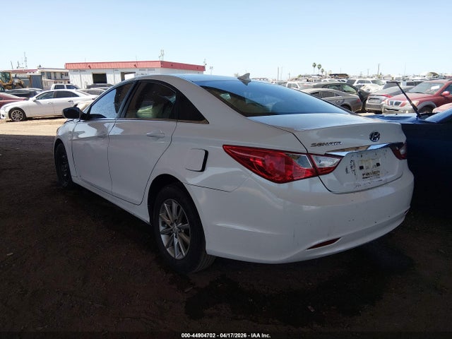2012 Hyundai Sonata Gls მანქანა იყიდება აუქციონზე, vin: 5NPEB4AC9CH406298, აუქციონის ნომერი: 44904702